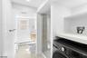ground level full bath&laundry