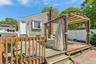Brick Paver Patio off deck