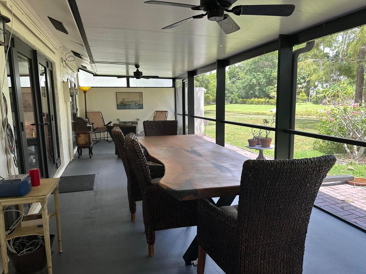 COVERED SCREENED PATIO