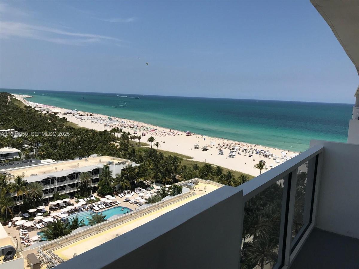 View from Private Balcony Across from Ritz Carlton Hotel