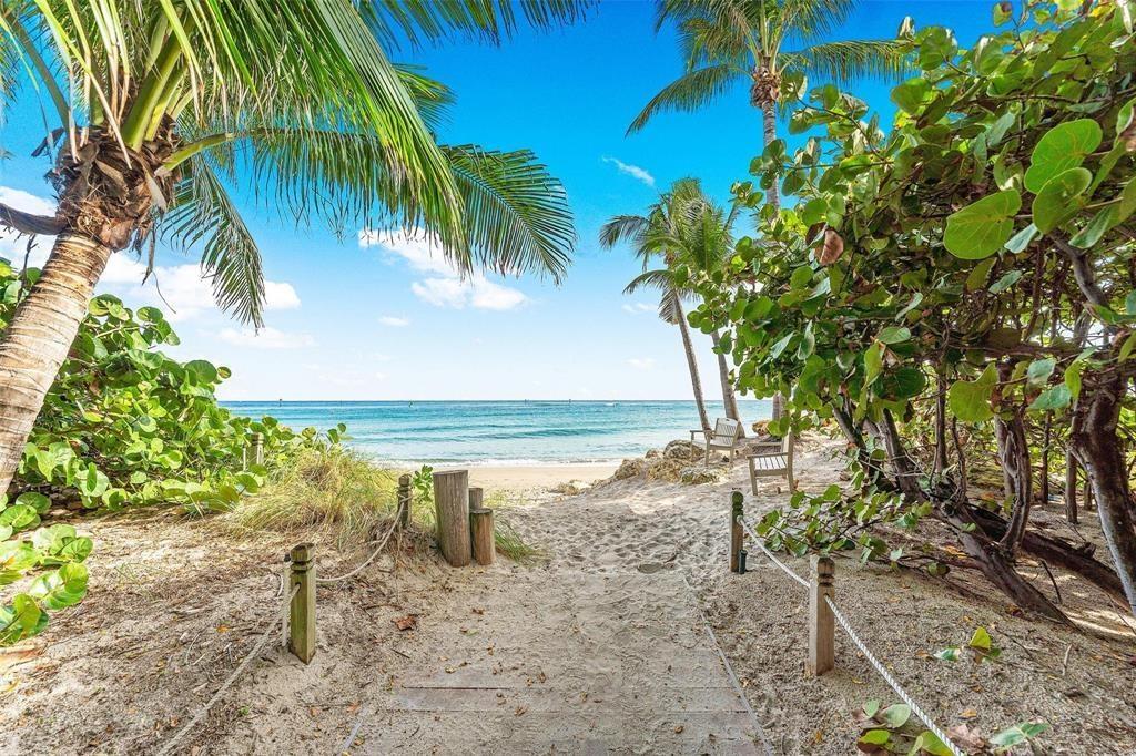 Private Community Beach Area