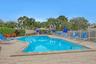 Heated pool is just steps away. Make new friends or relax and enjoy the warm weather and Sunshine.