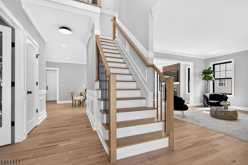 Two story foyer