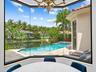 Breakfast Room View to Pool and Water
