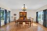 sun filled dining room