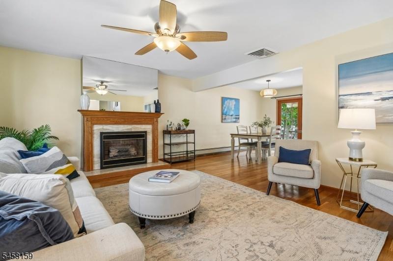 Easy Flow into Dining Area