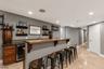 Basement bar and walkout