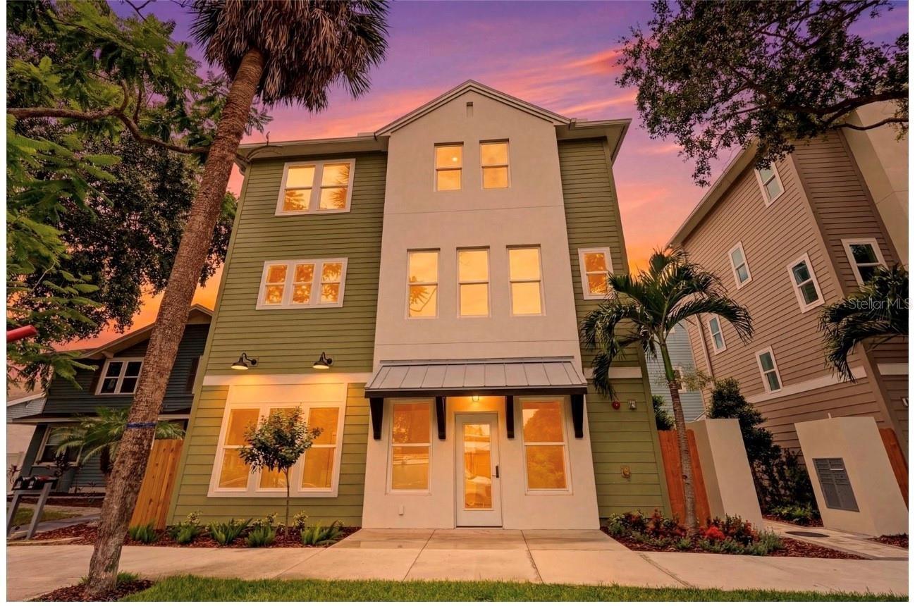 Clemmons Court Single Family Home with Ground Floor Retail and ADU above detached 2 car garage