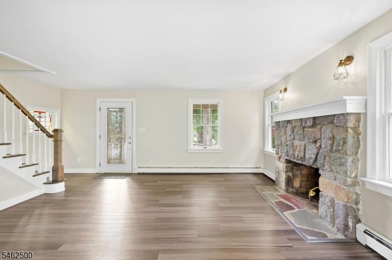 Living room and foyer