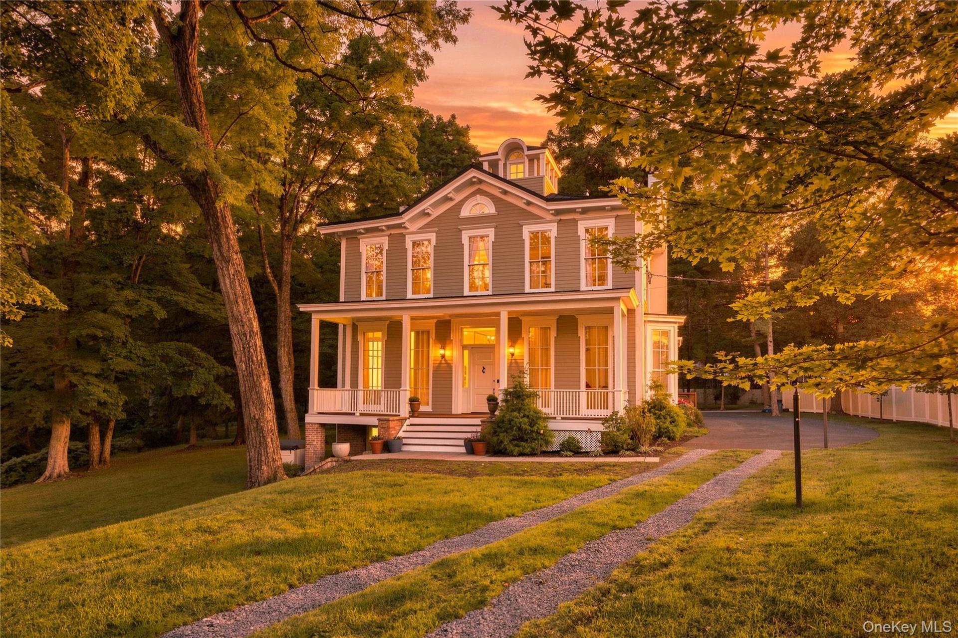 As seen from driveway
