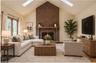 Family Room-Virtually Staged