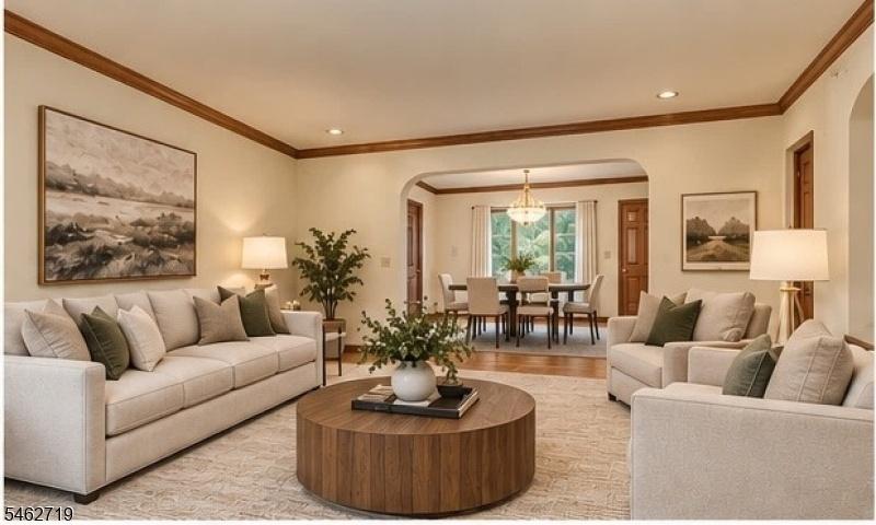Living Room-Virtually Staged