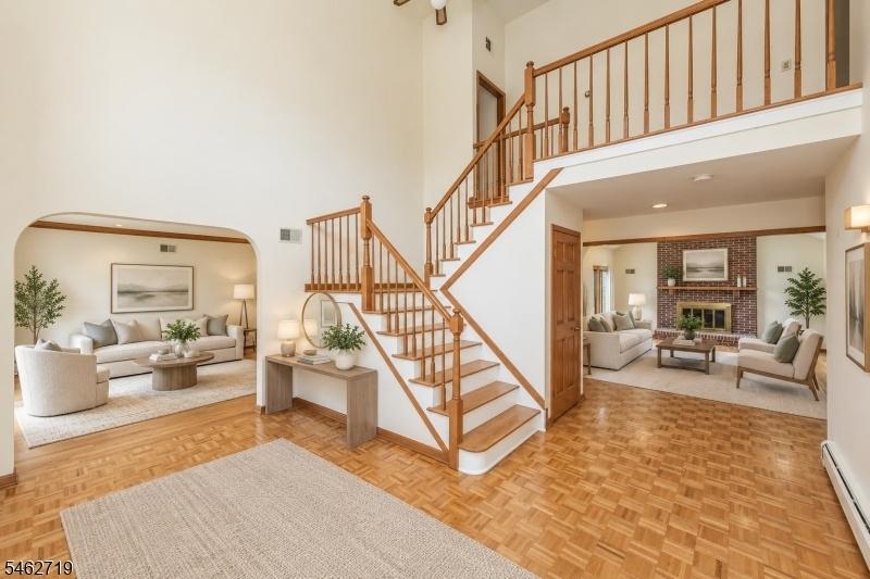Foyer Room-Virtually Staged