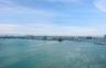 East View with the port of Miami, the venetian islands and the southern tip of Miami Beach