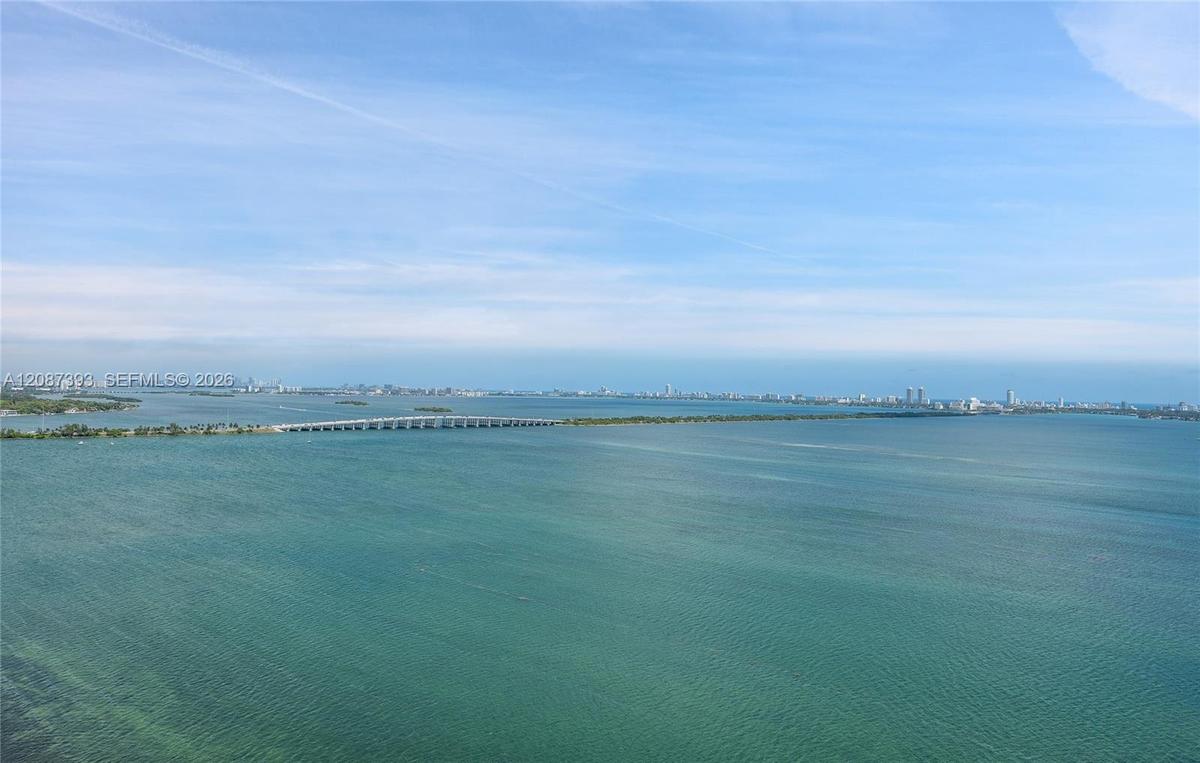 The northern causeway I-195 to Miami Beach