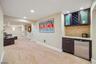 Bar area in Finished LL