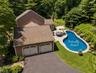 virtually staged pool area