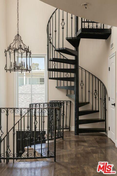 Spiral Staircase to Loft