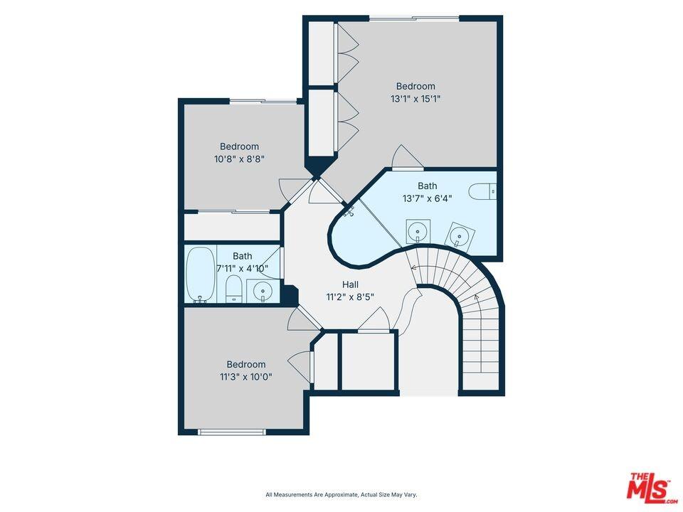Floor 2 Floorplan (Measurement