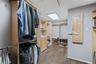 Primary bed closet