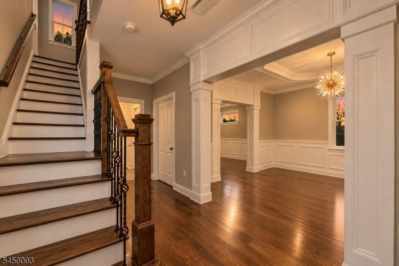 Stairs/living room