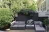 Outdoor terrace with garden