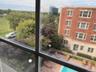 View of park from living room