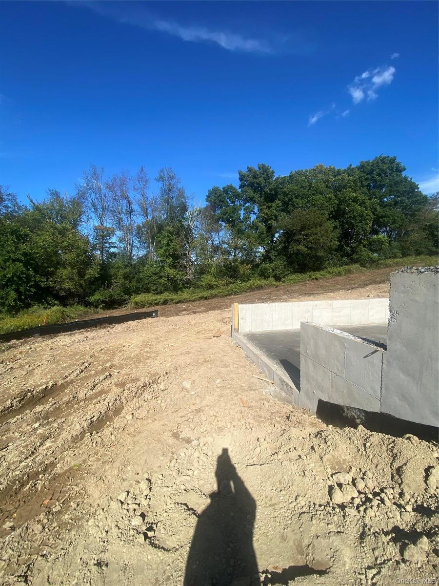 Poured Concrete Foundation Recently Completed