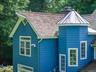 Cedar shingle multidimensional roof line & copper roof turret