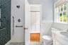 First floor bathroom with dual access from bedroom or hall