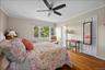 Primary Bedroom another view and ceiling fan