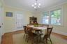French door to enclosed porch