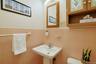 Powder room on main level