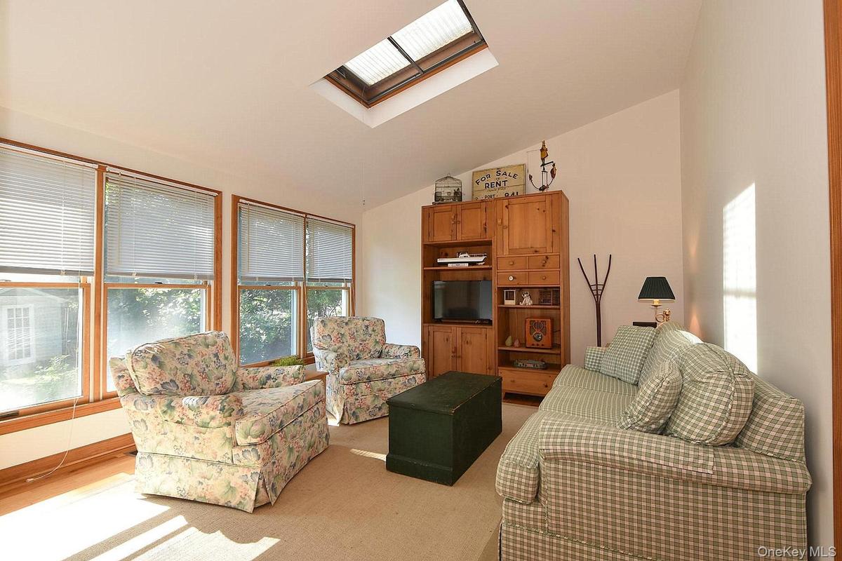 Den with plenty of natural light and waterview