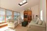 Den with plenty of natural light and waterview