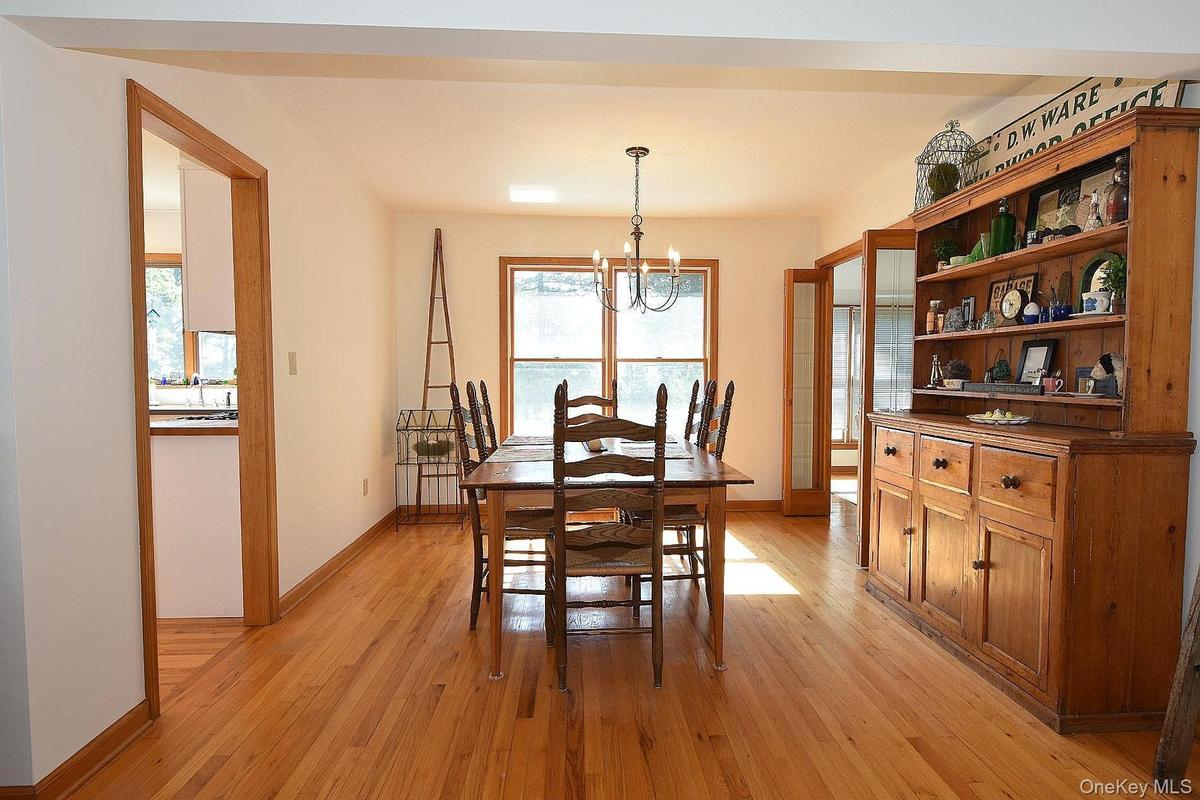 Formal Dining Room with waterview