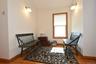 Loft and reading nook with waterviews