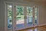 French doors to the back patio