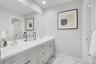 Hallway Bathroom Dbl Vanity w/Shower and Separate Bathtub