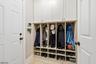 Mudroom w/ 2 car garage access