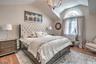 Primary Bedroom w/High ceiling