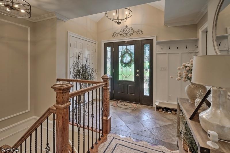 Front door in Foyer