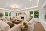 Virtually Staged Living Room