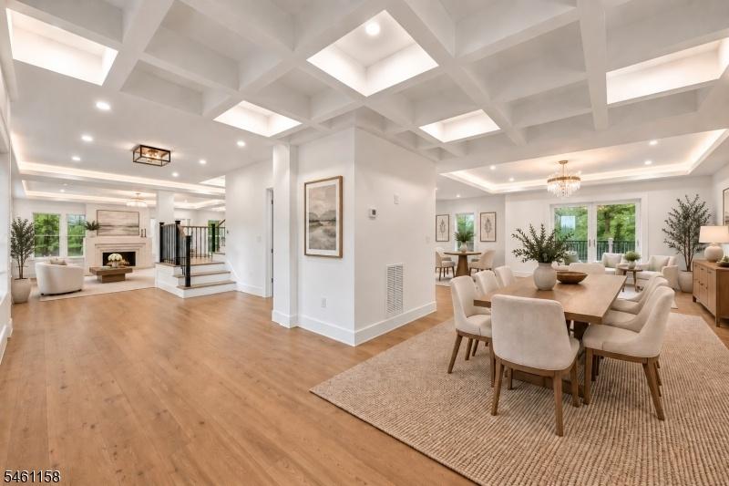 Virtually Staged Dining Room