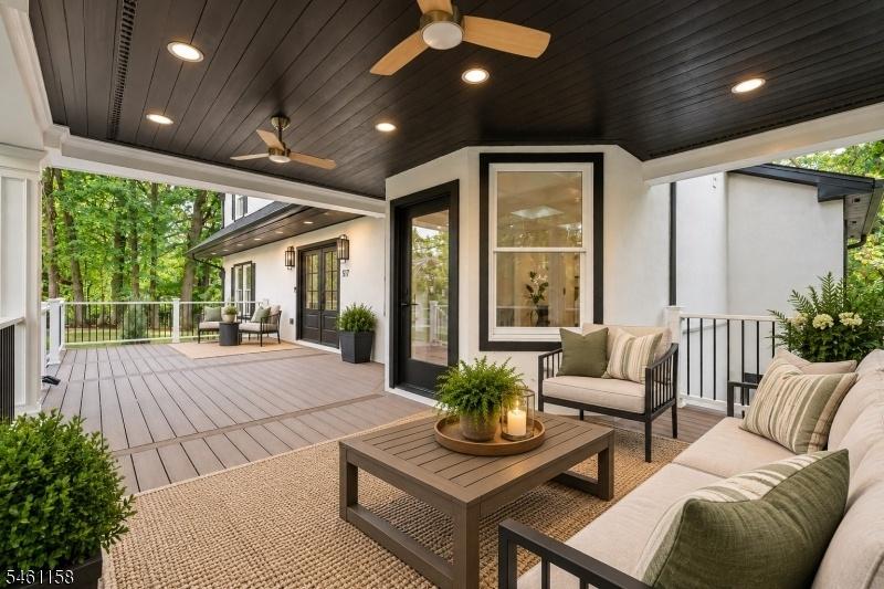 Virtually Staged Front Porch