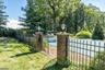 Fenced pool area