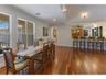 The large dining area is perfect for entertaining!