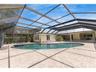 The oversized pool also offers a built in jacuzzi