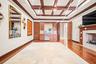 Private Entertainment Lounge with Fireplace and wet bar