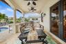 Covered Outdoor Kitchen and Dining Terrace